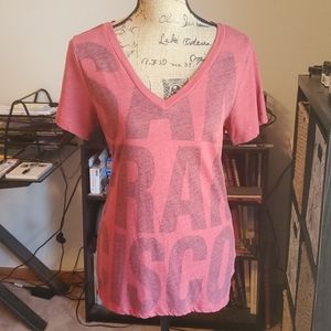Vintage San Francisco V-neck tee size Large